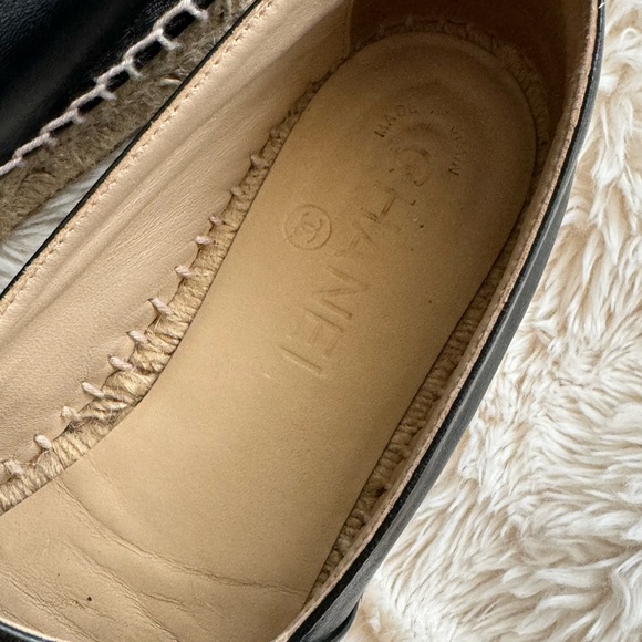 Chanel Lambskin CC Espadrille - Picture 9 of 13
